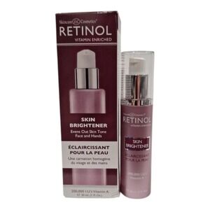 Retinol Skin Brightener evens‎ Out Skin Tone face And Hands Vitamin A 1fl oz